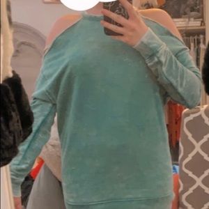 American Eagle outfitters off shoulder sweatshirt